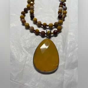 Mookaite necklace (Jay King)